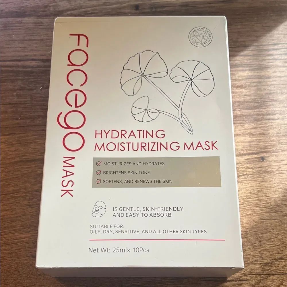 Facego Hydrating Moisturizing Mask – White 10 pack